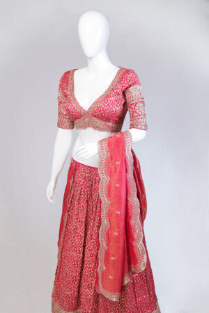 rani-pink-silk-lehenga-set-with-jimmy-choo-dupatta