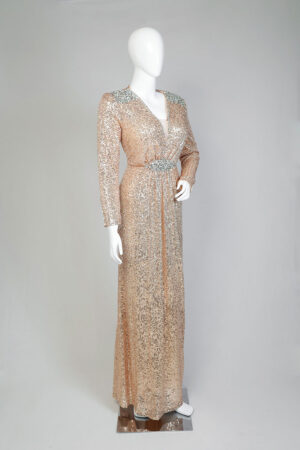 chiku-gold-sequin-western-gown-for-women